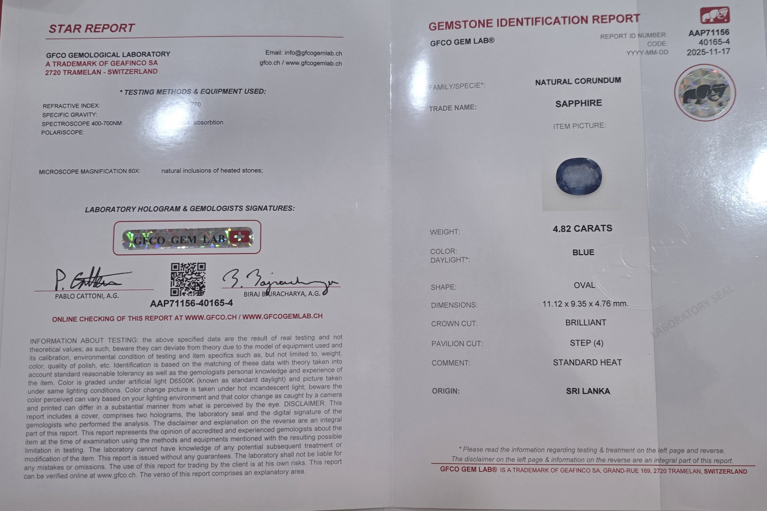 NATURAL BLUE SAPPHIRE - Image 6