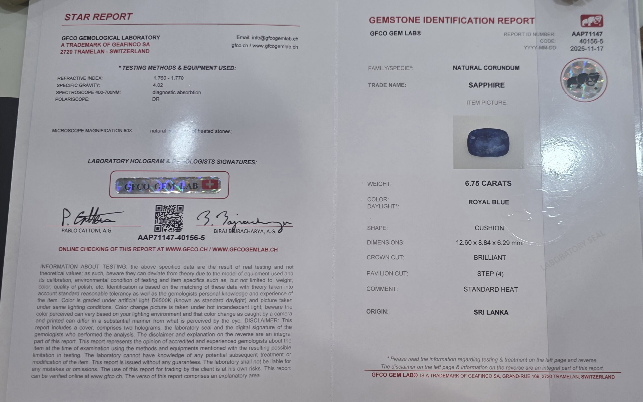 NATURAL BLUE SAPPHIRE - Image 5