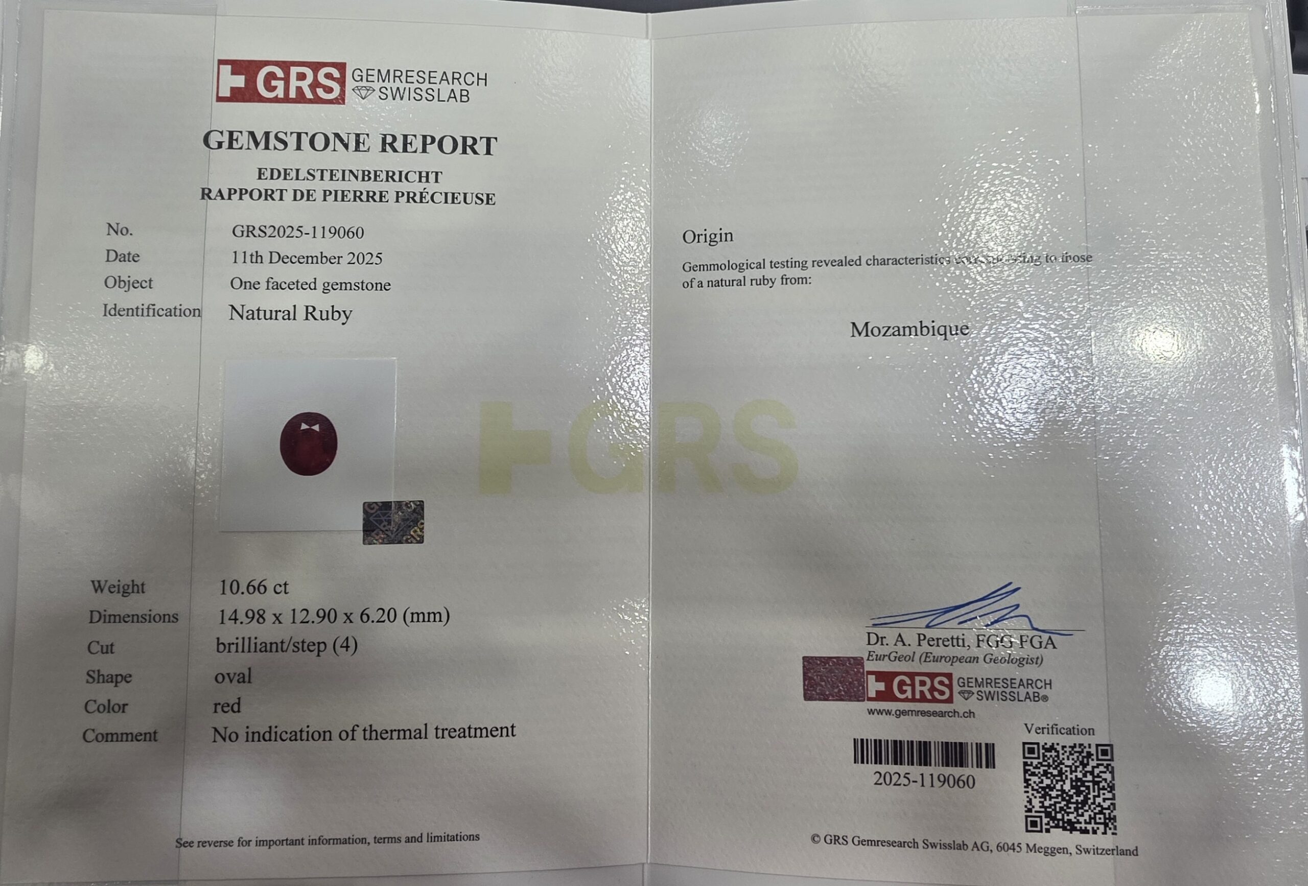 NATURAL RUBY SAPPHIRE UNHEAT MANIK - Image 5