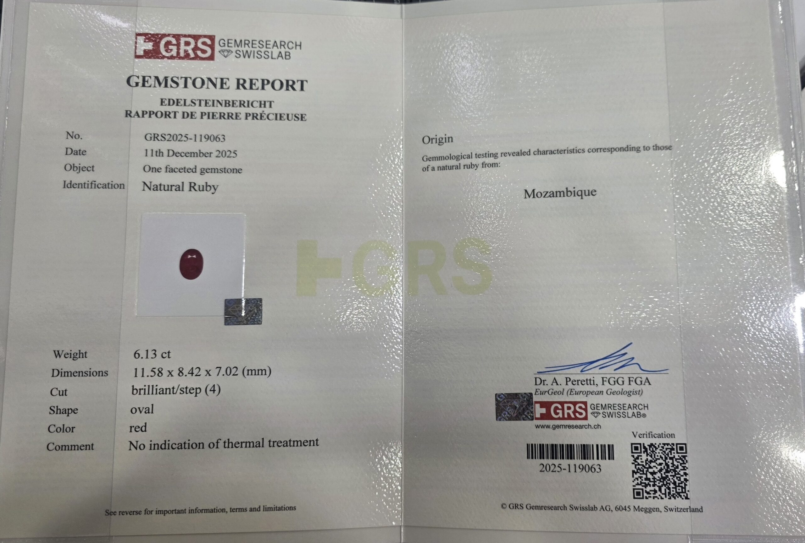 NATURAL RUBY SAPPHIRE UNHEAT MANIK - Image 5