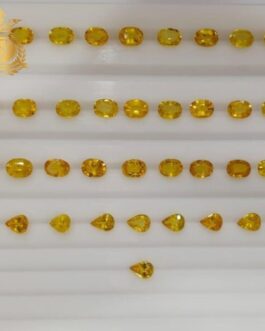 NATJURAL YELLOW SAPPHIRE