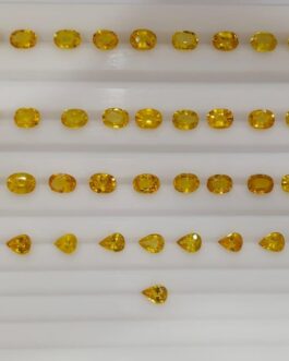 NATJURAL YELLOW SAPPHIRE